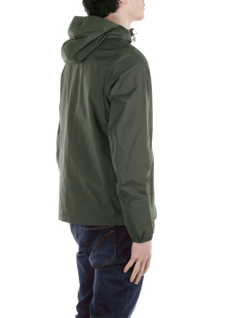 K-Way Giacconi Green black da uomo