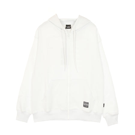PROPAGANDA Felpa Leggera Cappuccio Zip Uomo Ribs Gradient Zip Hoodie White da uomo