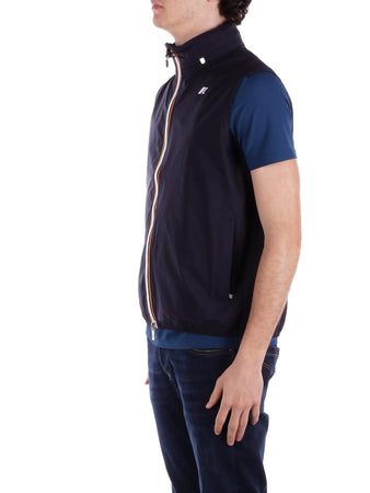 K-Way Giacconi Blu depth da uomo