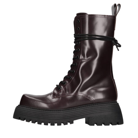 3JUIN Stivali Bordeaux da donna