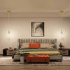 Lampadario Moderno Led 5w Globo Lampada Dorata Pendente Luce 3000k 4000k 6500k Lp-41