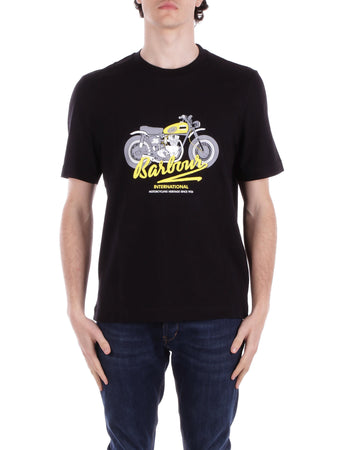 BARBOUR INTERNATIONAL T-shirt e Polo Nero da uomo