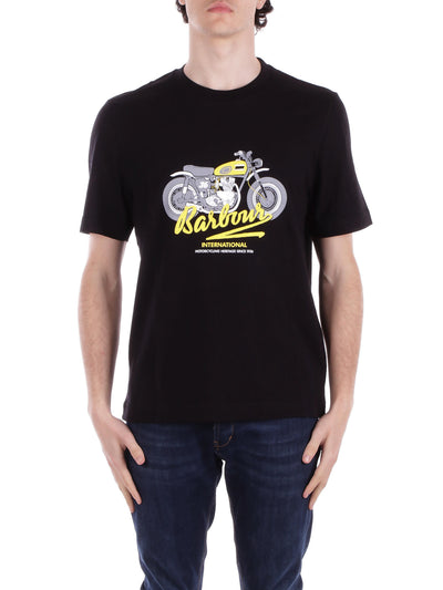 BARBOUR INTERNATIONAL T-shirt e Polo Nero da uomo