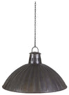 Biscottini Biscottini Lampadario Sospensione Industrial 49x31 Ferro Nero Anticato non