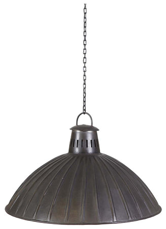 Biscottini Biscottini Lampadario Sospensione Industrial 49x31 Ferro Nero Anticato non