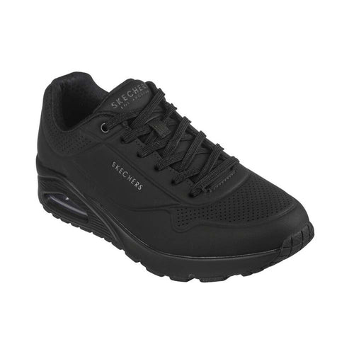 SKECHERS UNO - STAND ON AIR Sneakers uomo nera 52458/BBK