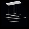 Lampadario A Sospensione 38w A Led Design Minimal 3 Colorazione Di Luce Lp-43-3c