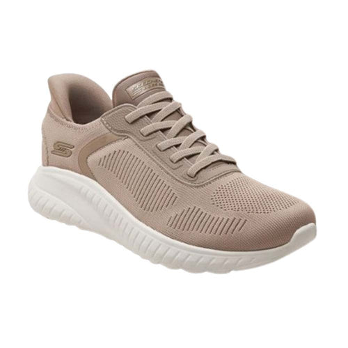 SKECHERS BOBS SQUAD CHAOS-CURRENT MUSE Sneakers donna taupe 117497/TPE
