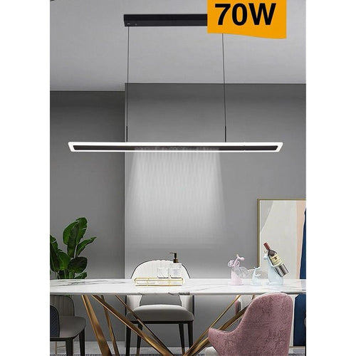 Lampadario Led 70w A Sospensione Lampada Dimmerabile 3 Colorazioni Di Luce B80-3c