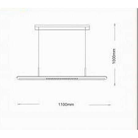 Lampadario Led 70w A Sospensione Lampada Dimmerabile 3 Colorazioni Di Luce B80-3c