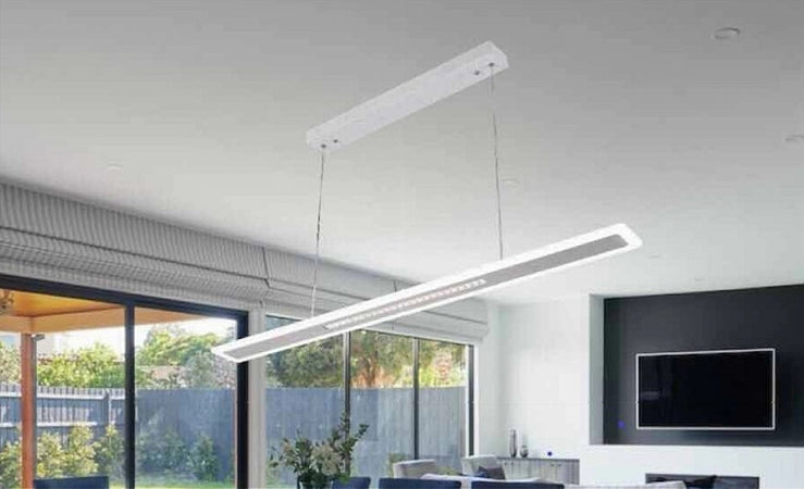 Lampadario Led 70w A Sospensione Lampada Dimmerabile 3 Colorazioni Di Luce B80-3c
