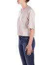 K-Way T-shirt e Polo Beige da donna