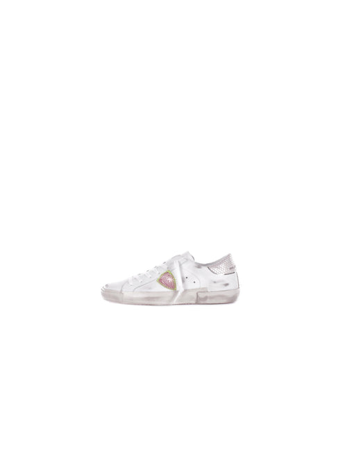Philippe Model Sneakers Bianco pitone da donna