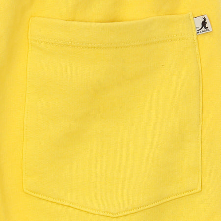 KANGOL Pantalone Corto Tuta Uomo Fulton Yellow/black da uomo