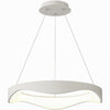 Lampadario A Sospensione Led Onda 38w Ultra Moderna 3 Colorazioni Di Luce A67-3c