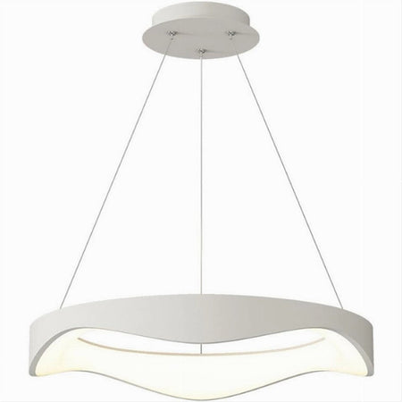 Lampadario A Sospensione Led Onda 38w Ultra Moderna 3 Colorazioni Di Luce A67-3c