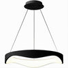 Lampadario A Sospensione Led Onda 38w Ultra Moderna 3 Colorazioni Di Luce A67-3c