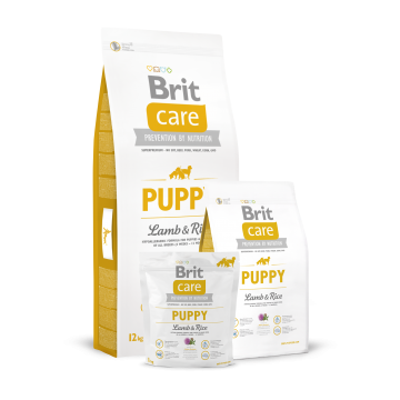 Brit Care mangime secco cani cuccioli agnello e riso