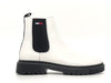 TOMMY HILFIGHER Stivaletto Beatles donna Chelsea Boot bianco