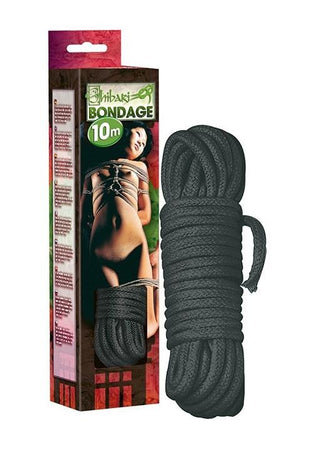 Corda Shibari Bondage Nero 10mt