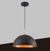Lampadario A Sospensione Soffitto E27 Paralume Cupola In Ferro Elegante Ip20 B92