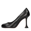 Amina Muaddi Scarpe con Tacco Nero da donna