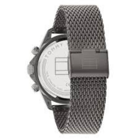 Orologio Uomo Tommy Hilfiger Miles 1792019 Multifunzione Acciaio Mesh Nero