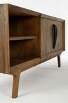 Mobile porta TV Sherman per interno 152 x 40 x 55h cm