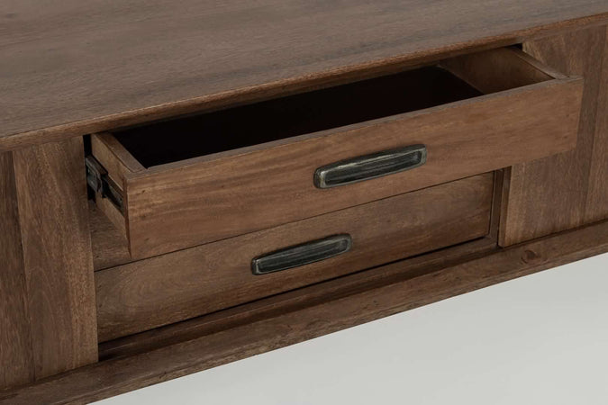 Mobile porta TV "Sherman" per interno 152 x 40 x 55h cm