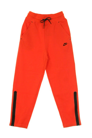 Nike Pantalone Tuta Leggero Donna Sportswear Tech Fleece Chile Red/black da donna