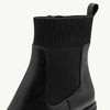 MARCO TOZZI Stivaletto donna con tacco in pelle nera 2-25835-43 001