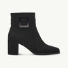 MARCO TOZZI Stivaletto donna in camoscio nero 2-25338-43-098