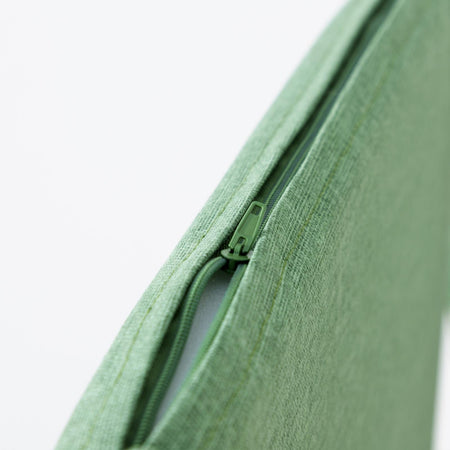 Cuscino Resinato con Pattina e Laccetti per sedia da giardino sfoderabile 40 cm "Made in Italy"