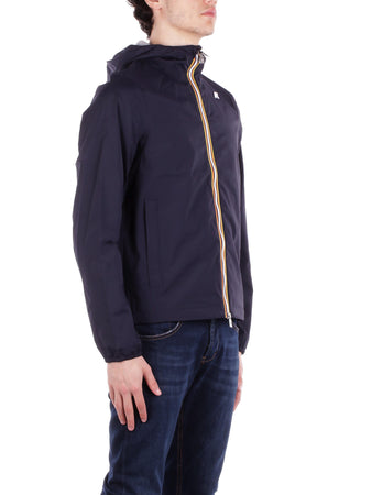 K-Way Giacconi Blu depth da uomo