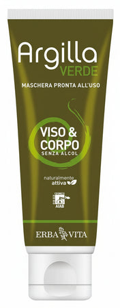 Argilla verde maschera pronta