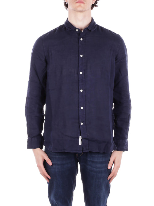 Woolrich Camicie Blu da uomo