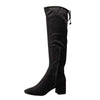 MARCO TOZZI Stivale donna in camoscio nero 2-25509-41 001