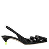 MSGM Scarpe con Tacco Nero da donna