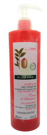 Klorane gel doccia ibisco400ml