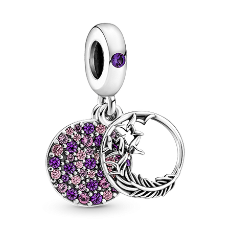 Pandora Pendente Piuma Pavè