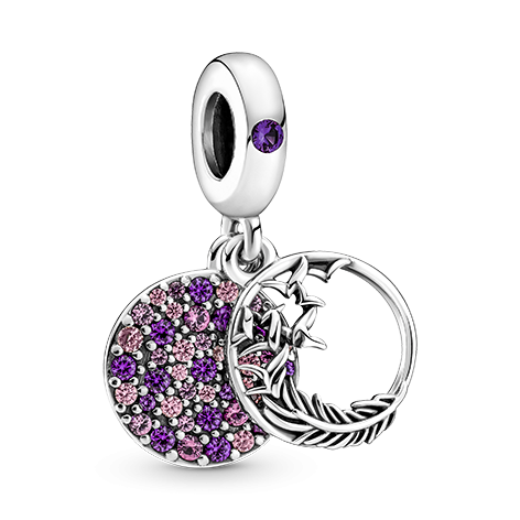 Pandora Pendente Piuma Pavè