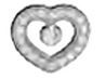 Bjt215 orecchini 5th cuore ss