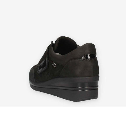 VALLEVERDE Scarpa donna con strappo nero 36210