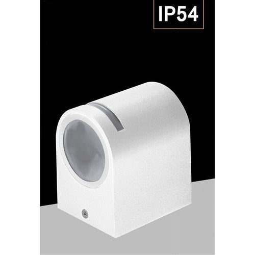 Applique Esterno Parete Facciate Giardino Lampada Muro Attacco Gu10 Ip54 Gn-wl061