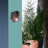 Applique Esterno Parete Facciate Giardino Lampada Muro Attacco Gu10 Ip54 Gn-wl061