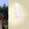 Applique Esterno Per Parete Facciate Giardino Lampada Up&down Gu10 Ip54 Gn-wl062