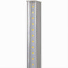 Plafoniera Neon Sottopensile Led Trasparente Tubo 30 Cm 5 Watt Reglette T5-30t