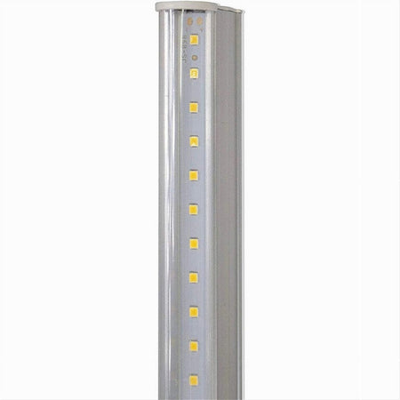 Plafoniera Neon Sottopensile Led Trasparente Tubo 30 Cm 5 Watt Reglette T5-30t