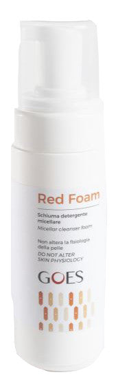 Goes red foam detergente viso