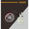 Strip Striscia Led 2835 Flessibile Dc 24v 10 Giochi Luce Ip20 5 Mt W2835-24-120